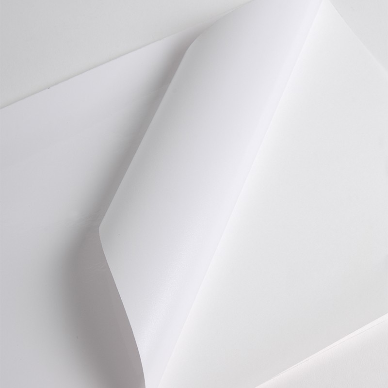 VCSR300WG1 - Blanc Brillant adh permanent super renforcé gris